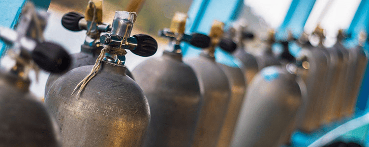 Газовые баллоны в Остафьево